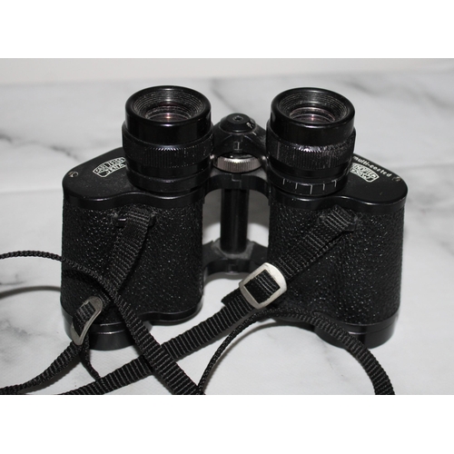 10 - Two Pairs Of Binoculars (Untested)
One Carl Zeiss Jena Multi- Coated Jenopiem 8 x 30 W
One Optica 8 ... 