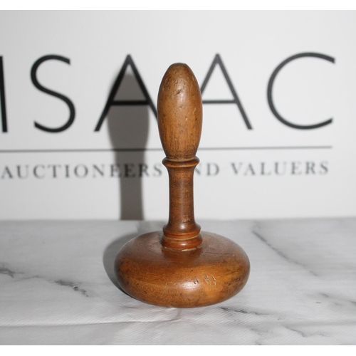 110 - Wooden Piece of Treen

Height-11.5cm