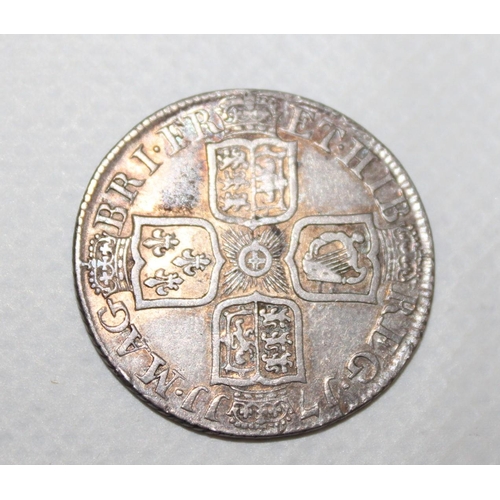 417 - 1711 Queen Anne Shilling Coin