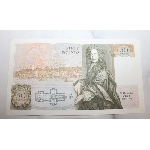 475 - Somerset £50 Note A01 000723