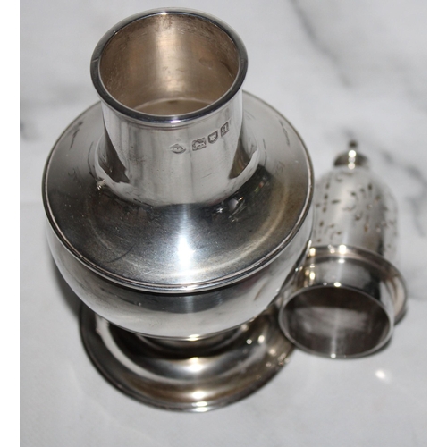 260 - Silver Hallmarked Sugar Shaker -215gms
Height-19.5cm