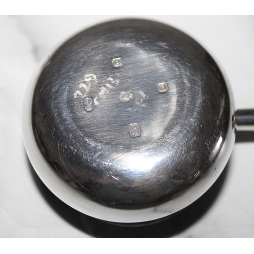 262 - Silver Hallmarked Sauce Boat/Laddle-90gms
Length-18cm