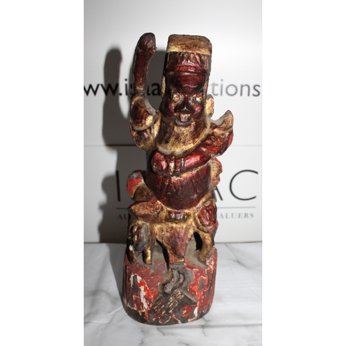 5 - 20th Century Chinese Gilt Wooden Figure
Height-28cm