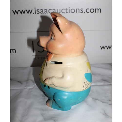 85 - Vintage Ellgreave  Collectable Mr Pig Money Box
Height-23cm
All Proceeds Go To Charity