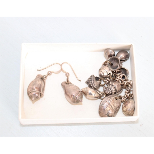 279 - Stamped 925 Shell Drop Earrings & Bracelet
All Proceeds Go To Charity