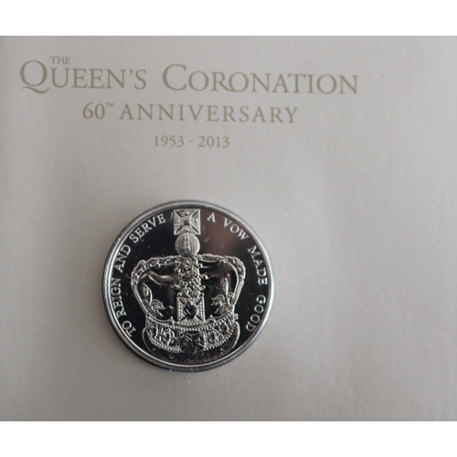 478 - The Queen's Coronation 60th Anniversary 1953-2013 Coin