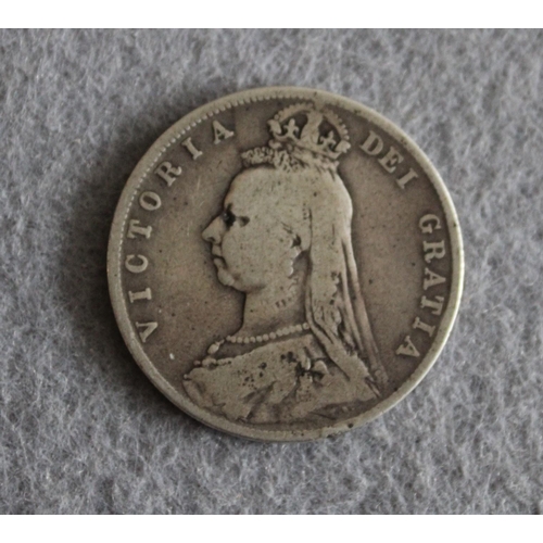 464 - 1892 Victoria Half Crown