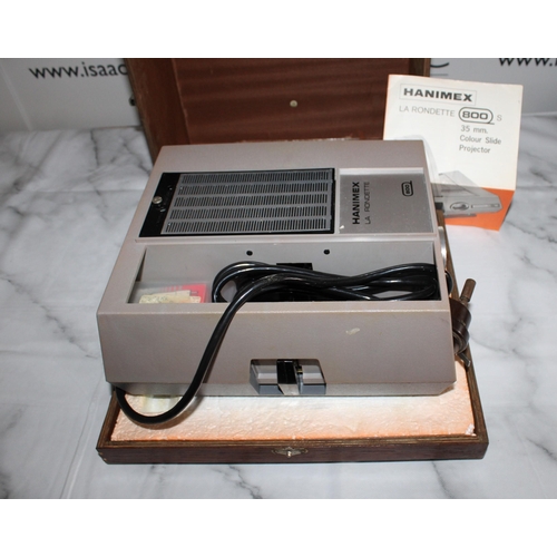 126 - Hanimex La Rondette 800 S 35mm Colour Slide Projector(Untested) In Case
Collection Only