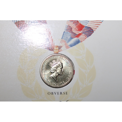 484 - 1986 Commonwealth Games £2 Coin in Collectors Folder