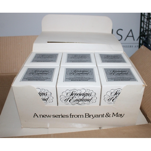 577 - Quantity Of Boxed Bryant & May Sovereigns Of England Match Books
All Proceeds Go To Charity