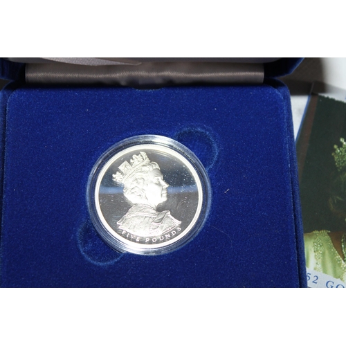 496 - Royal Mint 2002 Golden Jubilee Five Pounds Coin