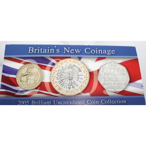 515 - Britain's New Coinage 2005