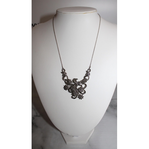 327 - Silver Hallmarked Necklace