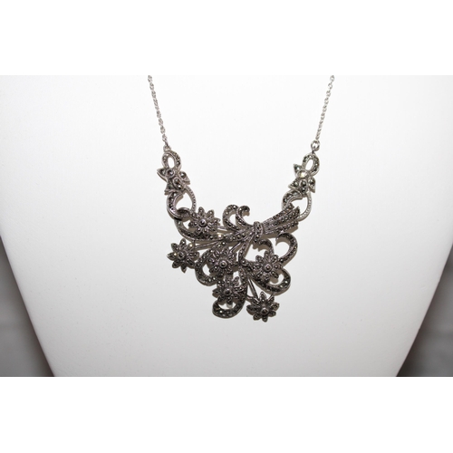 327 - Silver Hallmarked Necklace