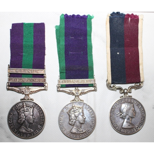 192 - General Service Medal Group of 3 to SGT T C LEAHY RAF

2247893 SGT T.C.LEAHY. R.A.F