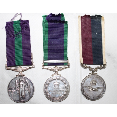 192 - General Service Medal Group of 3 to SGT T C LEAHY RAF

2247893 SGT T.C.LEAHY. R.A.F