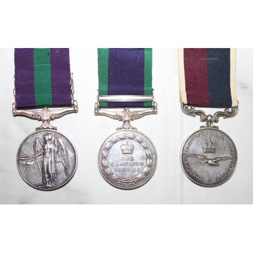 192 - General Service Medal Group of 3 to SGT T C LEAHY RAF

2247893 SGT T.C.LEAHY. R.A.F