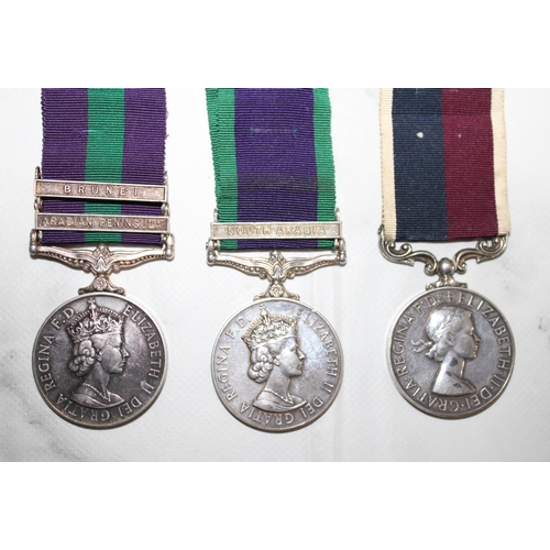 192 - General Service Medal Group of 3 to SGT T C LEAHY RAF

2247893 SGT T.C.LEAHY. R.A.F