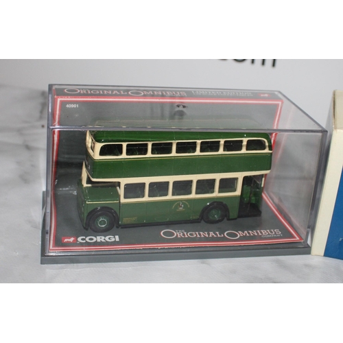 612 - 3 x Corgi & Omnibus Collectable Vehicles