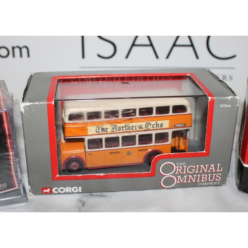 613 - 3 x Corgi & Omnibus Collectable Vehicles