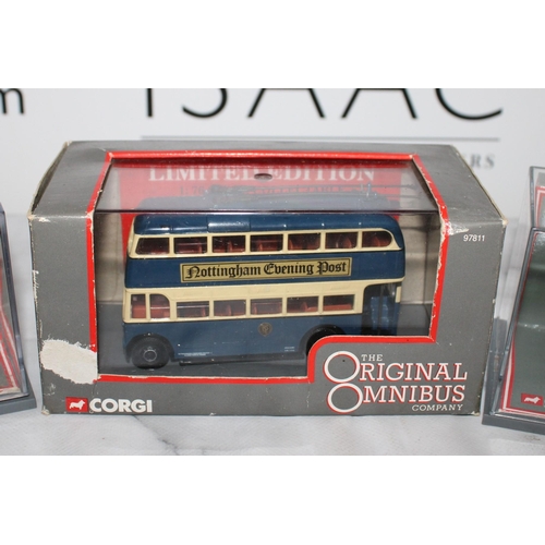 614 - 3 x Corgi & Omnibus Collectable Vehicles