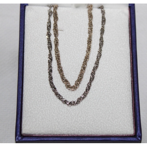 358 - Two Silver Hallmarked 925 Necklaces One Italy
All Proceeds Go To Charity
In Box