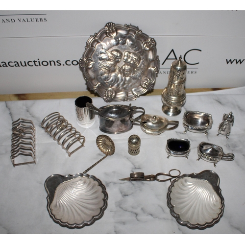 364 - Collection Of Silver Plate Items