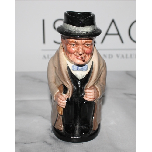 92 - Royal Doulton Winston Churchill Jug