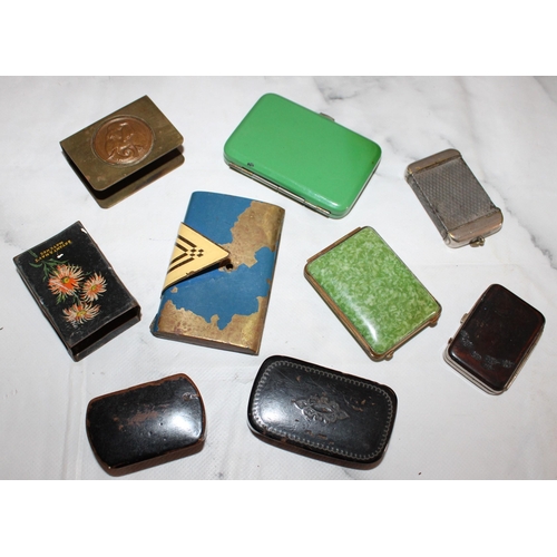 583 - Quantity of Matchbox / Trinket Cases / Boxes