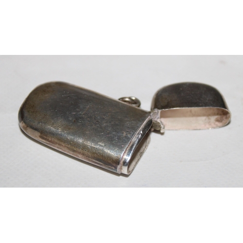 381 - Silver Match Holder Case