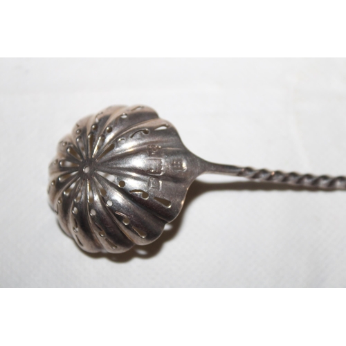 382 - Silver Hallmarked Ladel Spoon - 12cm Long