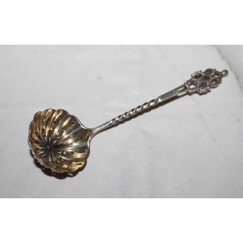 382 - Silver Hallmarked Ladel Spoon - 12cm Long