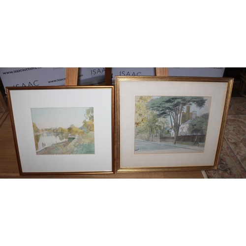 151 - Three Water Colour Painting's By John Meade
Collection Only 
Largest-66.5cm Wide
Height-52cm
2nd Lar... 