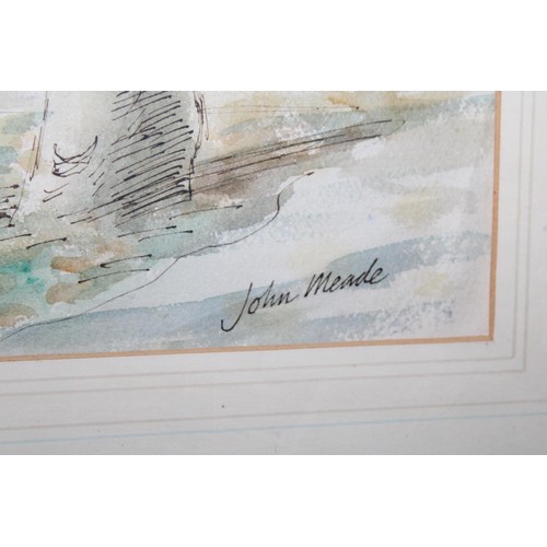 151 - Three Water Colour Painting's By John Meade
Collection Only 
Largest-66.5cm Wide
Height-52cm
2nd Lar... 