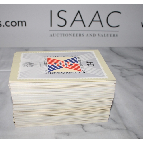 633 - Quantity Of Postcards With Stamp Images