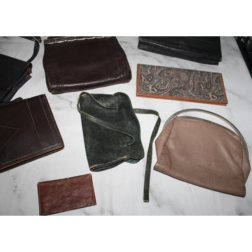 34 - Quantity Of Vintage (Some Leather Bags/Purses)