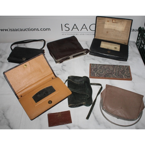 34 - Quantity Of Vintage (Some Leather Bags/Purses)