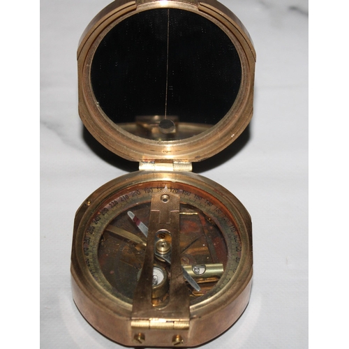 36 - Natural Sine Brass Compass