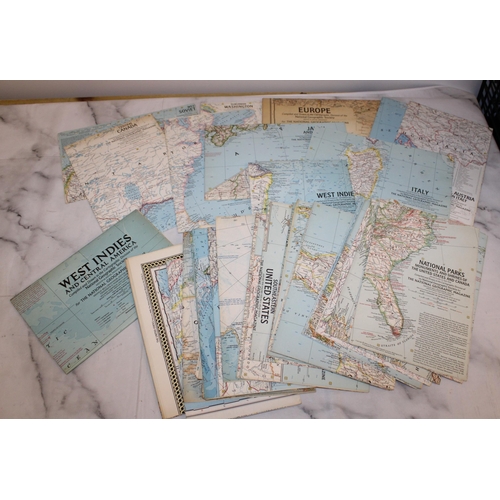 63 - Collection Of Collectable Maps Inc- 
West Indies
Japan & Korea
Western Canada
Central Canada
Switzer... 