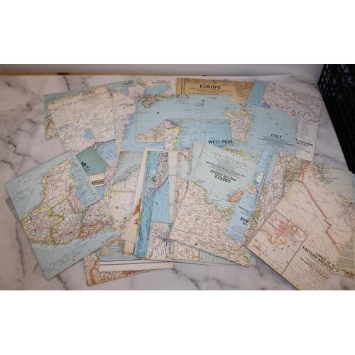 63 - Collection Of Collectable Maps Inc- 
West Indies
Japan & Korea
Western Canada
Central Canada
Switzer... 