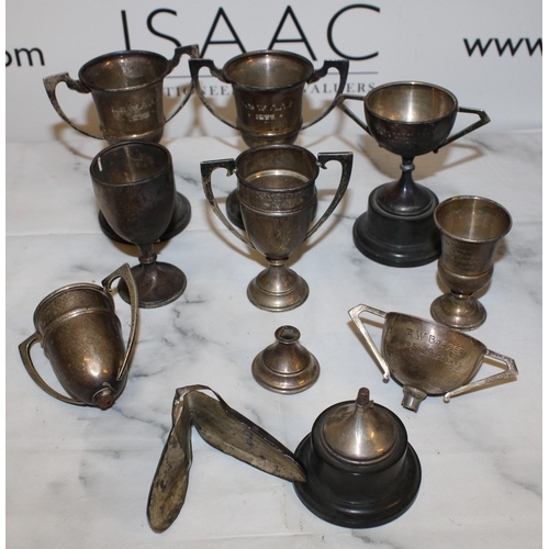 475 - Collection Of Silver Hallmarked Trophy's
Total Weight-585g