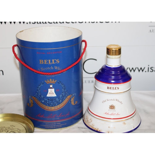 21 - Unopened Cased Bell's Old Scotch Whisky 1988 Princess Beatrice
Genuine Wade Porcelain