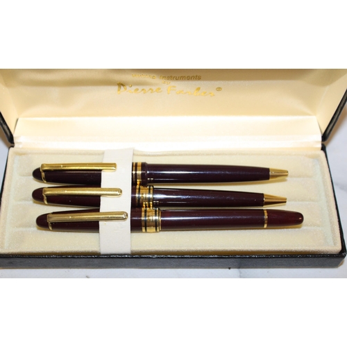 12 - Three Pens In Box (One Fountain, Two Ball Point)
Untested