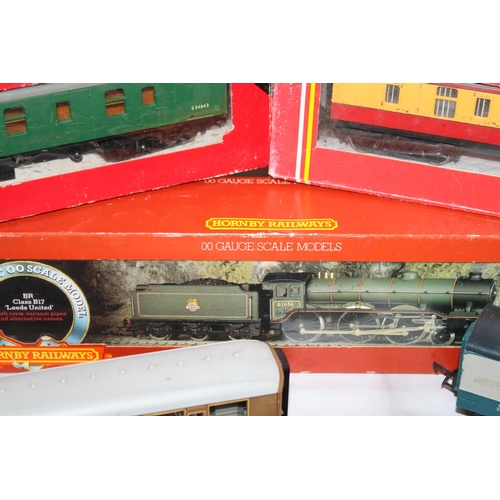 867 - Quantity Of Hornby Train Items including 7 Engines ( one boxed )