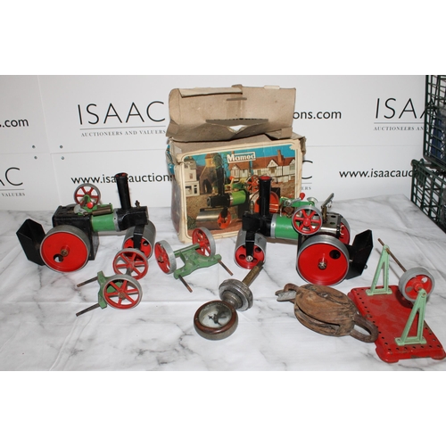 109 - MAMOD Steam Roller Plus Multiple Accessories