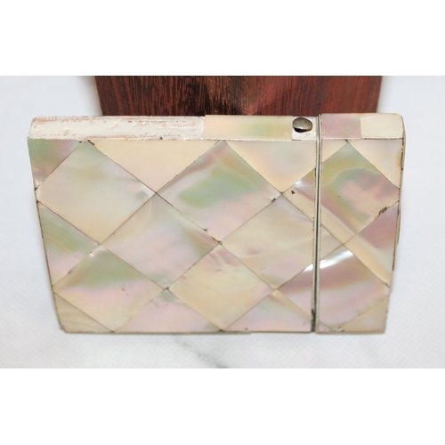 113 - Mother Of Pearl Card Case