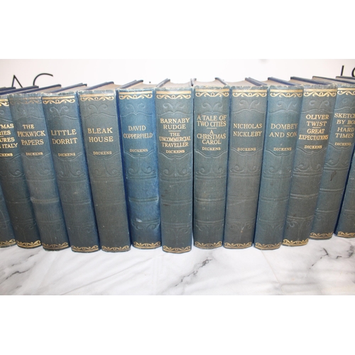 173 - Sixteen Dickens Hardback Novels