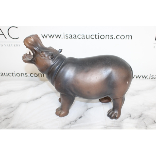 40 - Collectable Hippo - 32cm Long...