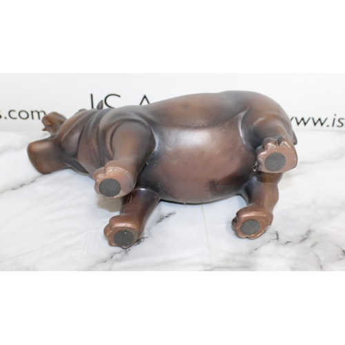 40 - Collectable Hippo - 32cm Long...