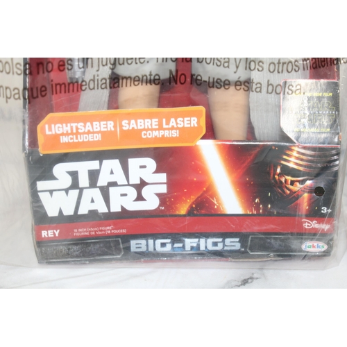 224 - New Star War Toys Inc- Micromachines The Force Awakens & Big Figs 18 Inch Figure Rey
All Proceeds Go... 